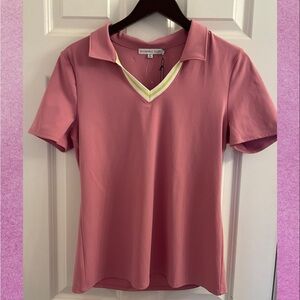 Sincerely Jules Active Polo Shirt - NWT - Size Medium